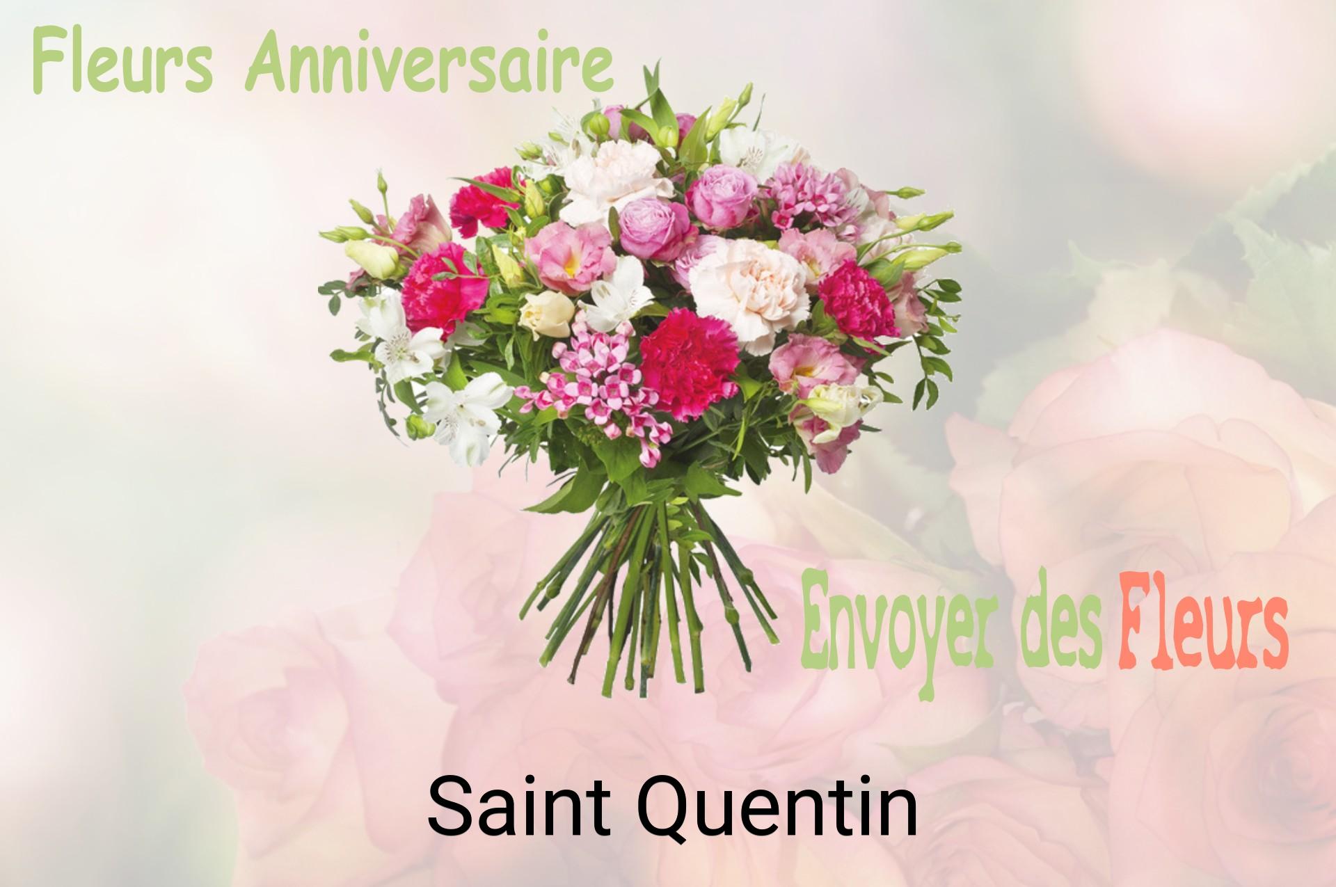 Bouquet de fleurs d’anniversaire livré à Saint-Quentin